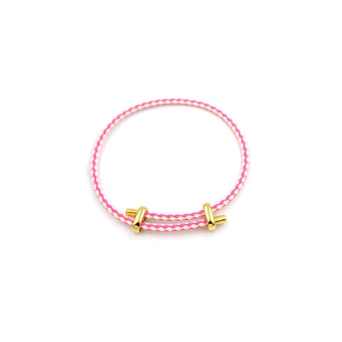 İp Bileklik - Fuşya