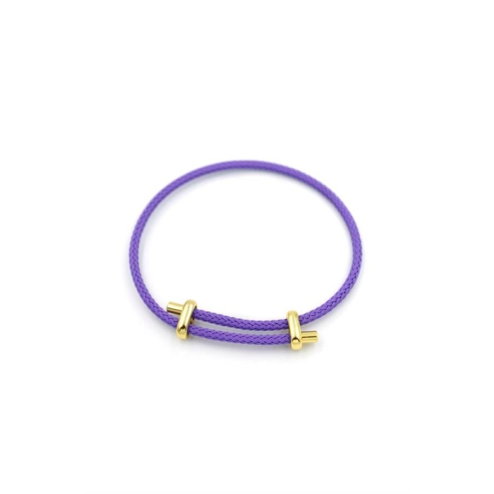 İp Bileklik - Mor