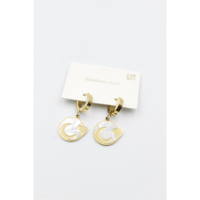 Sedef Hilal Küpe - Altın