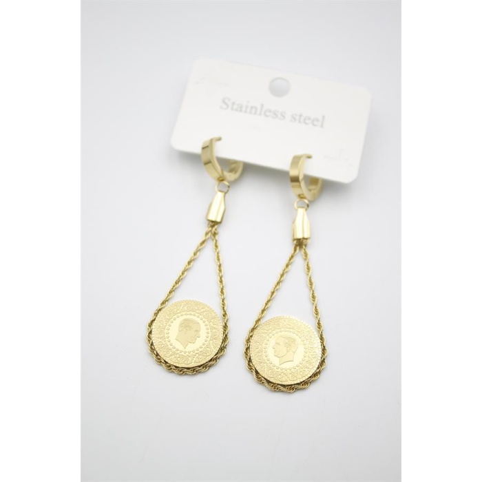 Çeyrek Küpe - Altın