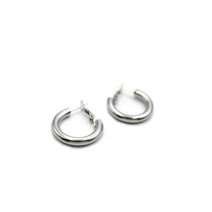 Halka Küpe - 2 cm - Gümüş