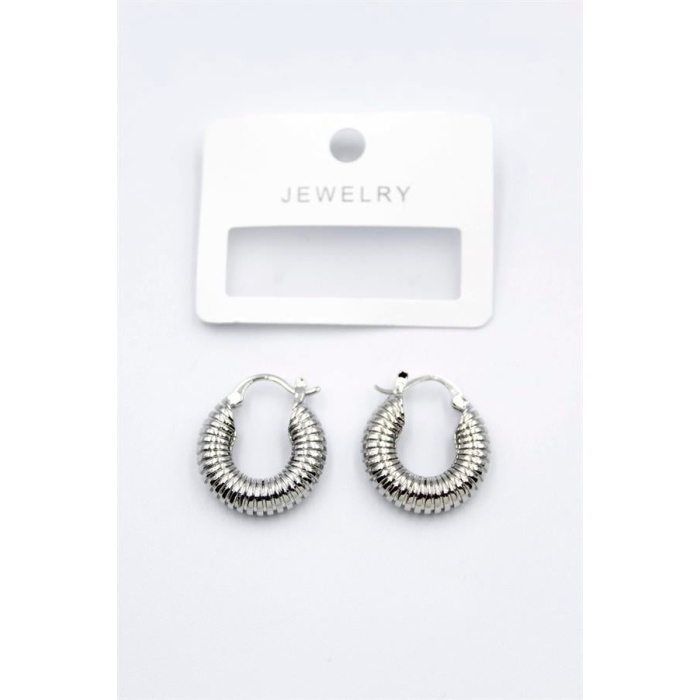 Halka Küpe - Gümüş