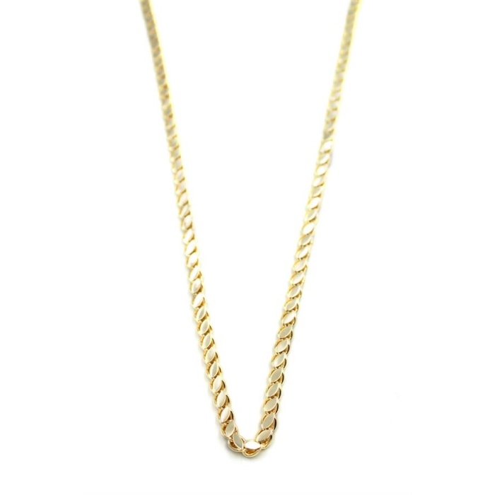 Arpa Zincir Kolye-45 cm - Altın