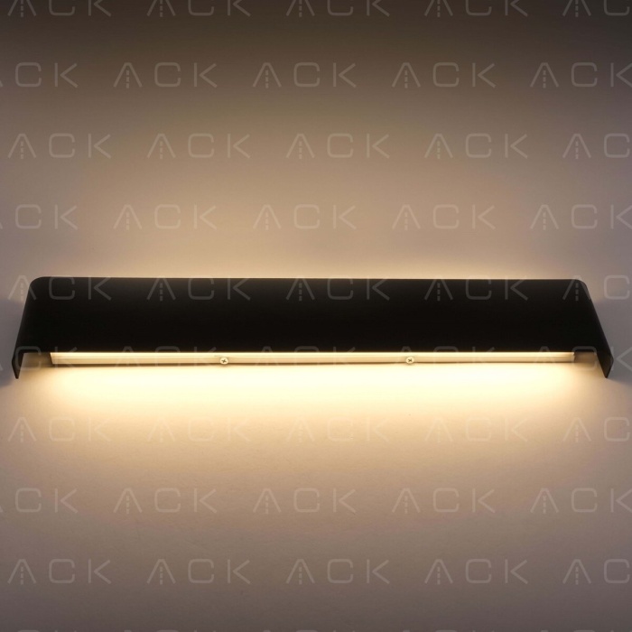 ACK 24W BEYAZ LED DUVAR APLİK (SİYAH KASA)