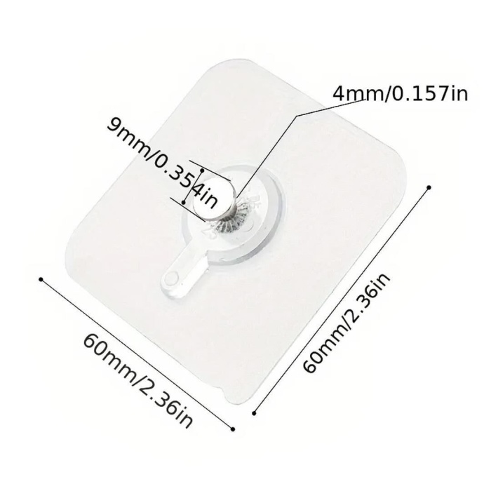 Ennalbur 22202 Yapışkanlı Askı 5 Adet