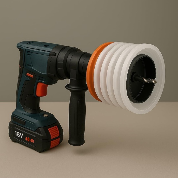 Ennalbur 14 cm Körüklü Toz Tutucu Vantuzlu