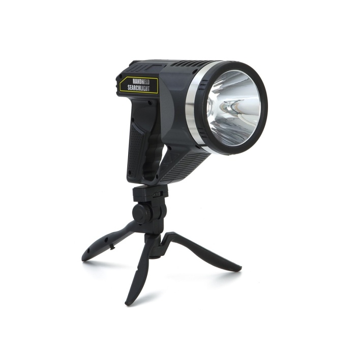 Şarjlı Dev Boy El Feneri Tripod Ayaklı Parlak LED El Lambası Kamp, Av ve Güvenlik İçin İdeal
