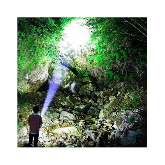 El Feneri 8 Mod Şarjlı Fosforlu Mıknatıslı Led El Feneri