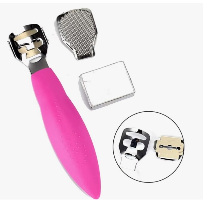 Profesyonel Nasır Raspası ve Paslanmaz Topuk Rendesi Ayak Bakım Seti