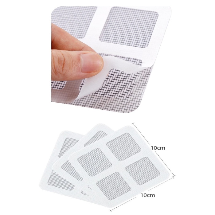 Banyo Gider Süzgeci 50 Adet Yapışkanlı Filtre, 10x10 cm