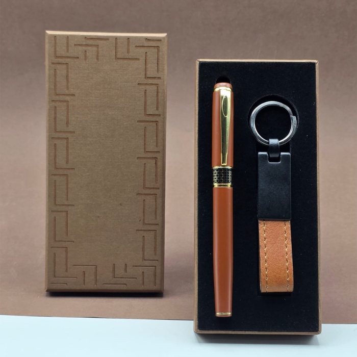 Kutulu Kalem Anahtarlık Set