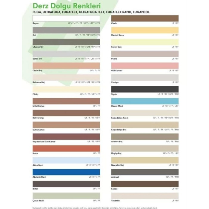 Ennalbur Kalekim Ultra Fuga 2211 Beyaz 5 Kg