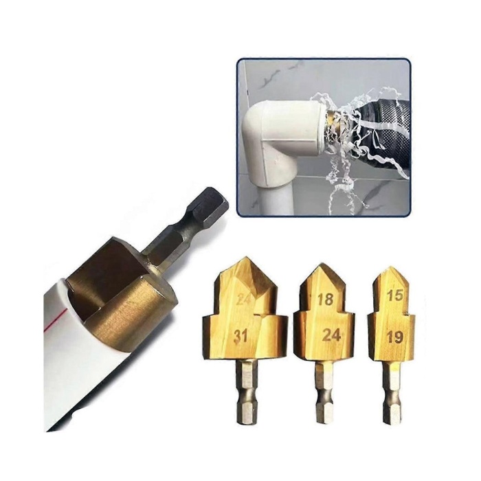 PPRC Boru Genişletme ve Delme Bits Uçlu Matkap Seti DMX4760