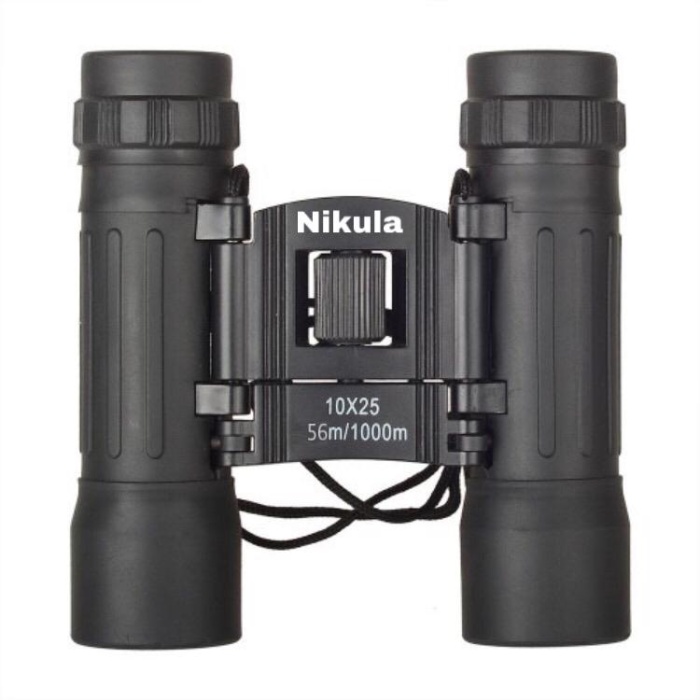 10 X 25 Av Dürbünü 56M/1000M Kauçuk Kaplama Siyah NK