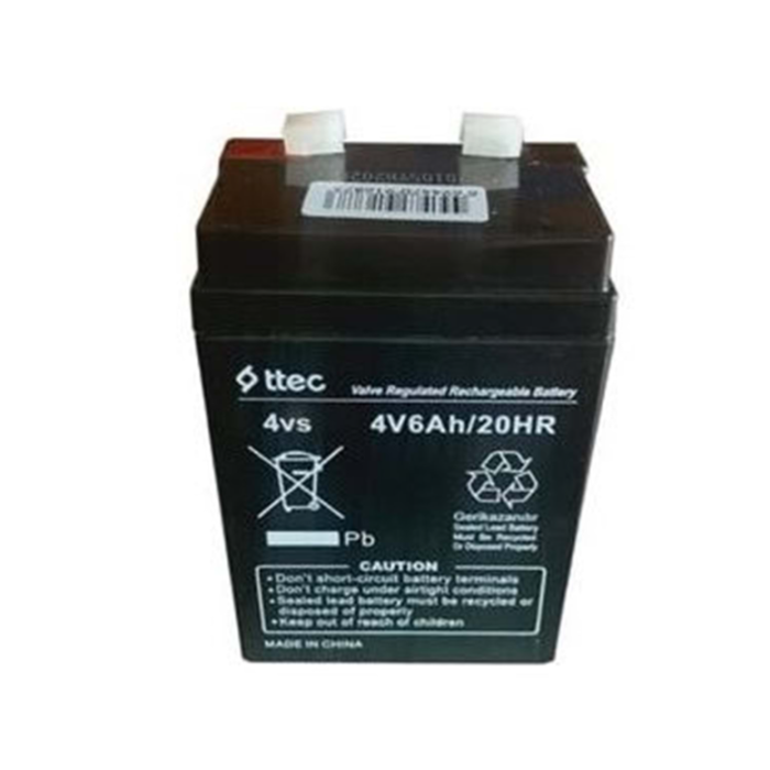 4V 6 AH Kuru Bakımsız Akü