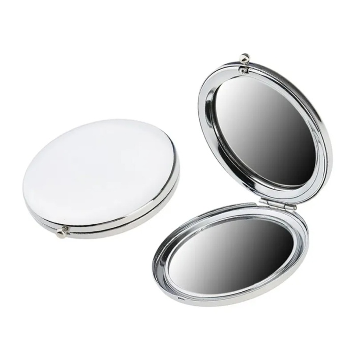 Gümüş Renk Cep Aynası