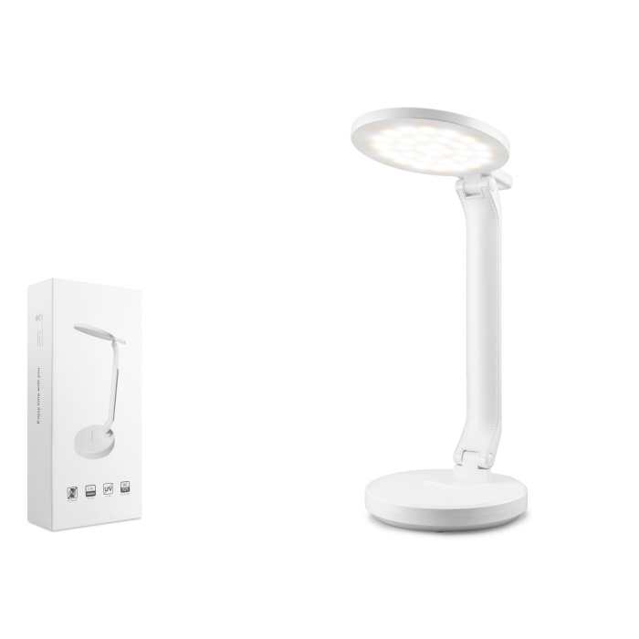 Usb Şarjlı Masa Lambası - Beyaz Q9-2