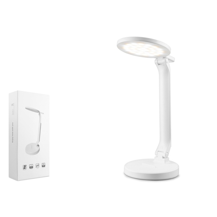 Usb Şarjlı Masa Lambası - Beyaz Q908-2