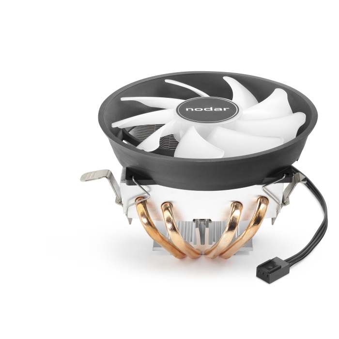 Cpu İşlemci Soğutucu 300 Serisi 4 Bakır Borulu - Siyah Beyaz ND2600