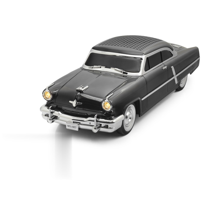 Bluetooth Hoparlör Fm Antika Araba Tasarımlı - Siyah WS1957