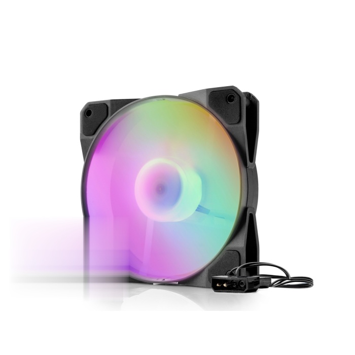 Kasa Fanı Rgb 12 Cm - Siyah HDX1517