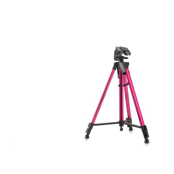 Telefon Tripodu Ayarlanabilir Kollu 140 Cm -Kırmızı HDX3366