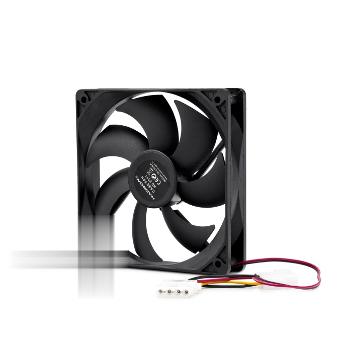 Kasa Fanı 12 Cm - Siyah HDX1501