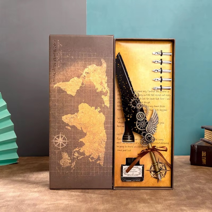 Siyah Mürekkepli Divit Kalem Seti