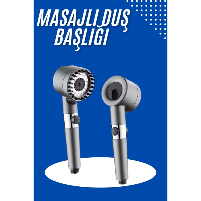 Masaj Etkili Duş Başlığı Yeni Nesil Çok Fonksiyonlu Ayarlanabilir Filtreli