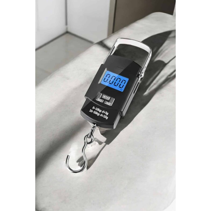 Ağırlık Ölçer 50 Kg El Terazisi El Kantarı Pilli Led Ekran
