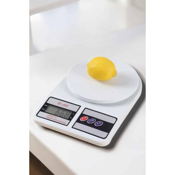 Kompakt Tasarım ve Tek Tuşla Sıfırlama Özelliğiyle Kullanımı Kolay Mutfak Tartısı