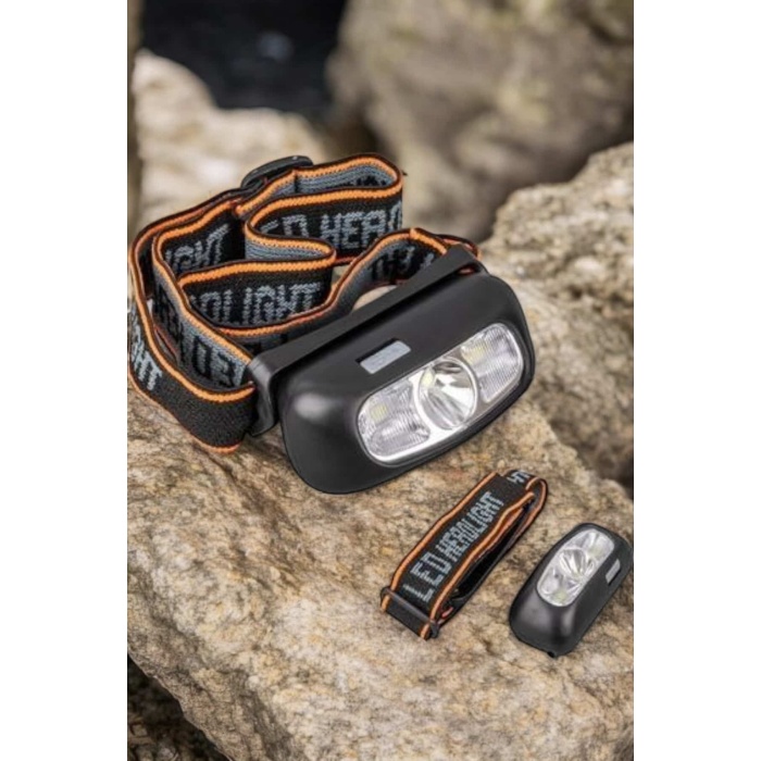 Kamp Lambası Led Işık Kafa Lambası Balıkçı Lambası Ayarlanabilir