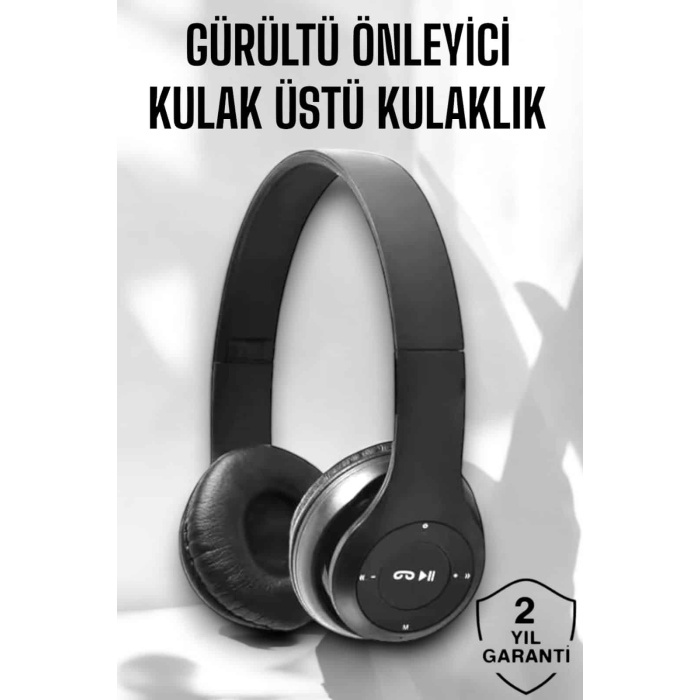 Ayarlanabilir Kafa Bandı ile Yüksek Performanslı Bluetooth Kulaklık