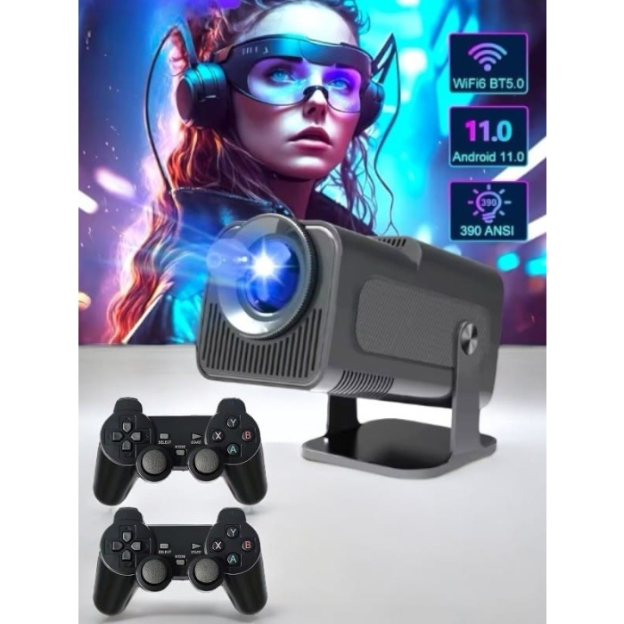 2000+ Oyun ve Popüler Uygulama Destekli Çok Fonksiyonlu Projeksiyon