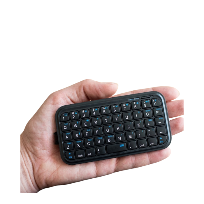 Mini Kablosuz Bluetooth Klavye USB Şarjlı Taşınabilir Klavye