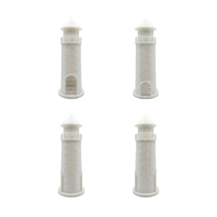 Dekoratif 3D Deniz Feneri Obje Marin Stil Ev Aksesuarı