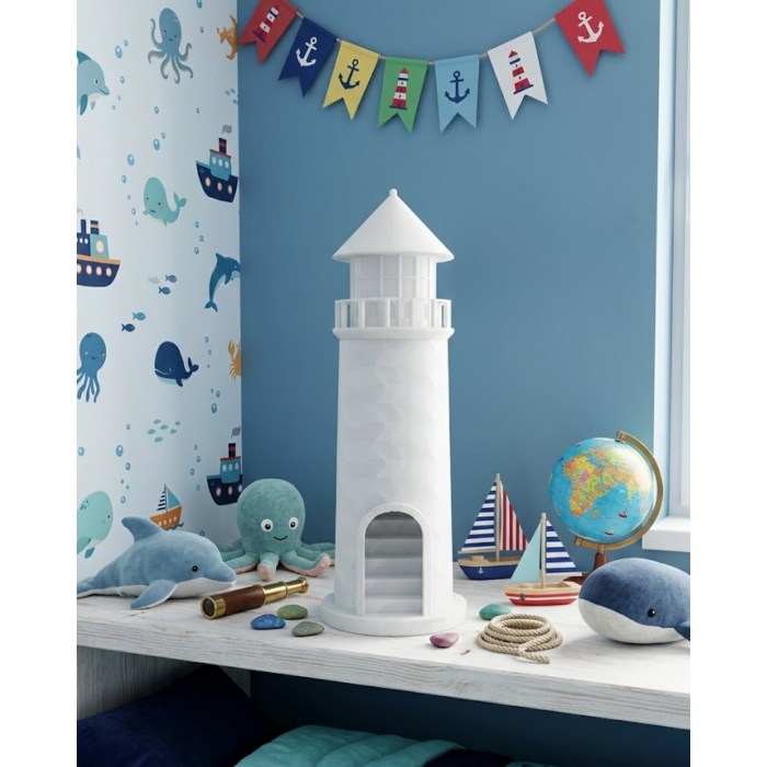 3D Deniz Feneri Mumluk Dekoratif Masa Üstü Aksesuar