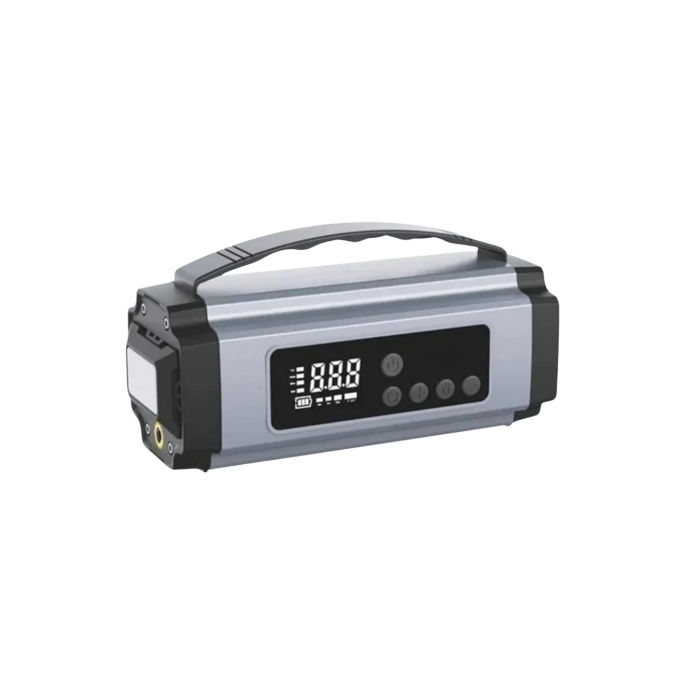 Dijital Göstergeli Akü Takviye Cihazı Lastik Şişirme Powerbank ve LED Işık Özellikli