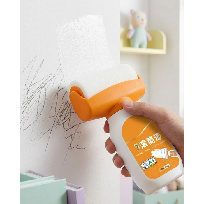 Küçük Duvar Hasar Onarım Rulosu Hazneli Hızlı Kuruyan Boya Fırçası