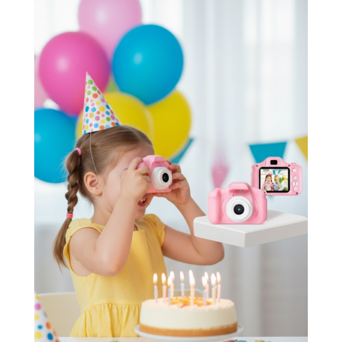 Mini Dijital Kamera HD Video Kayıt ve Fotoğraf Çekim Özellikli USB Şarjlı Taşınabilir Cihaz