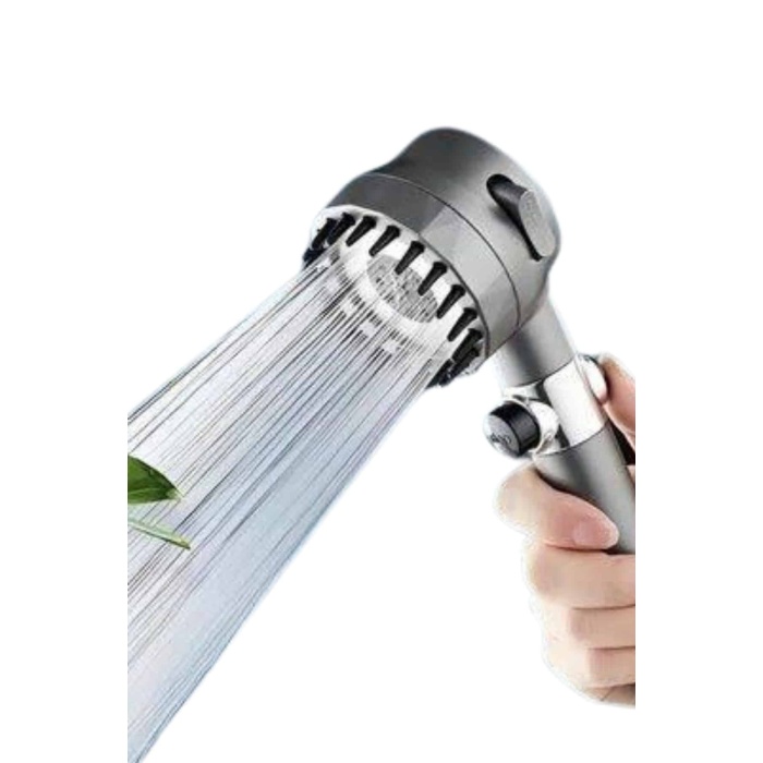Yüksek Performanslı Masaj Etkili Su Tasarruflu Duş Başlığı Krom Kaplama Uzun Ömürlü