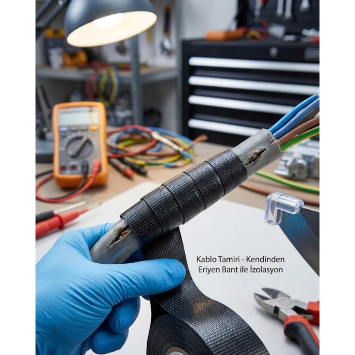 Kendinden Kaynaşan Eriyen Bant Su Geçirmez İzolasyon Bandı