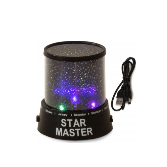 Star Projektör Gece Lambası Tavana Yıldız Yansıtan LED Işık