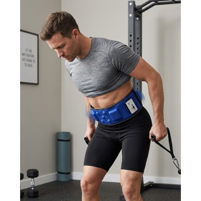 Titreşimli Zayıflama Kemeri Masaj Özellikli Göbek Toparlayıcı Kemer