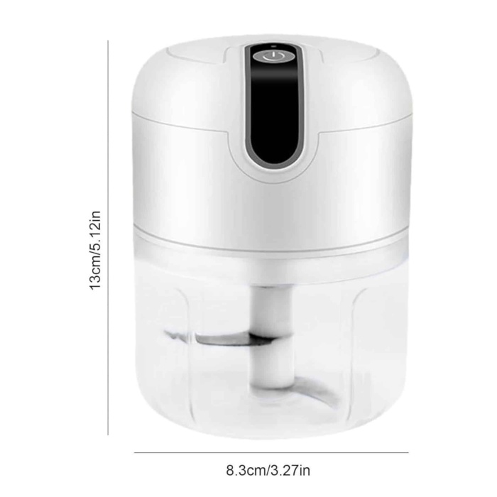 Mini Doğrayıcı Rondo Taşınabilir Mini El Blender Paslanmaz Çelik