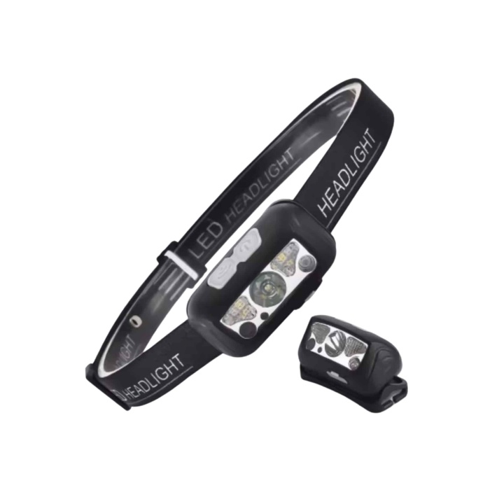 Sensörlü Şarjlı Type-c Şarj Işıklı Kafa Lambası Kamp Lambası