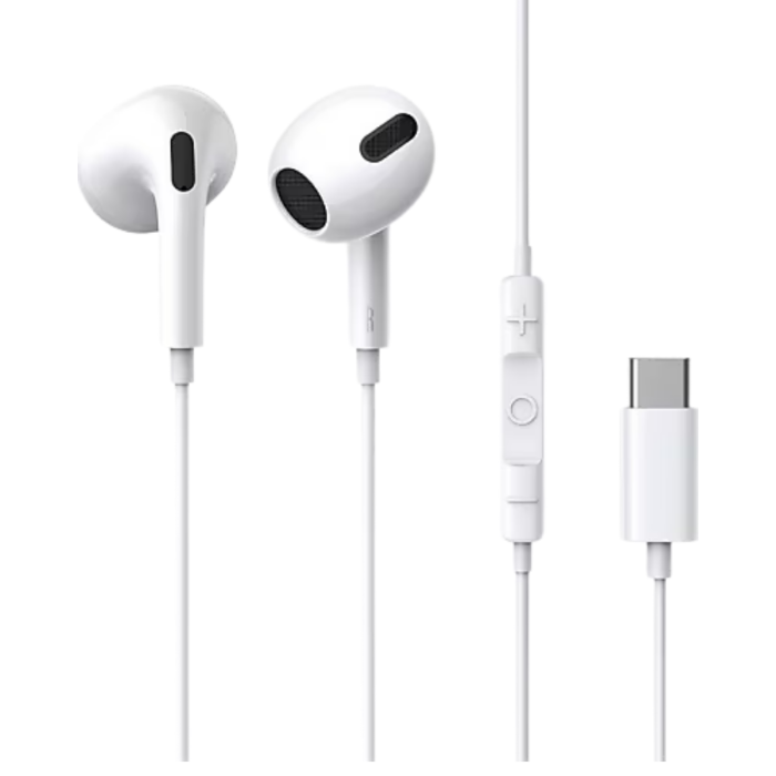 Type C Kablolu Kulak İçi Kulaklık Net Ses ve Güçlü Bas Deneyimi