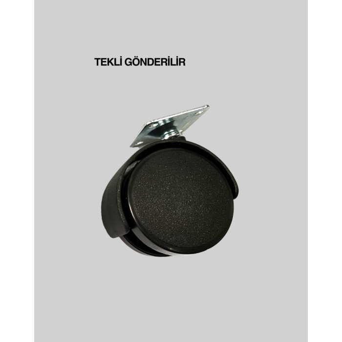 Mobilya Tekerleği 6 cm Kilitsiz Tekli Satış