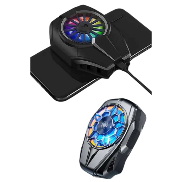 Telefonu Soğutma Fanı Radyatör Mobil Cihazlara Uyumlu Soğutucu