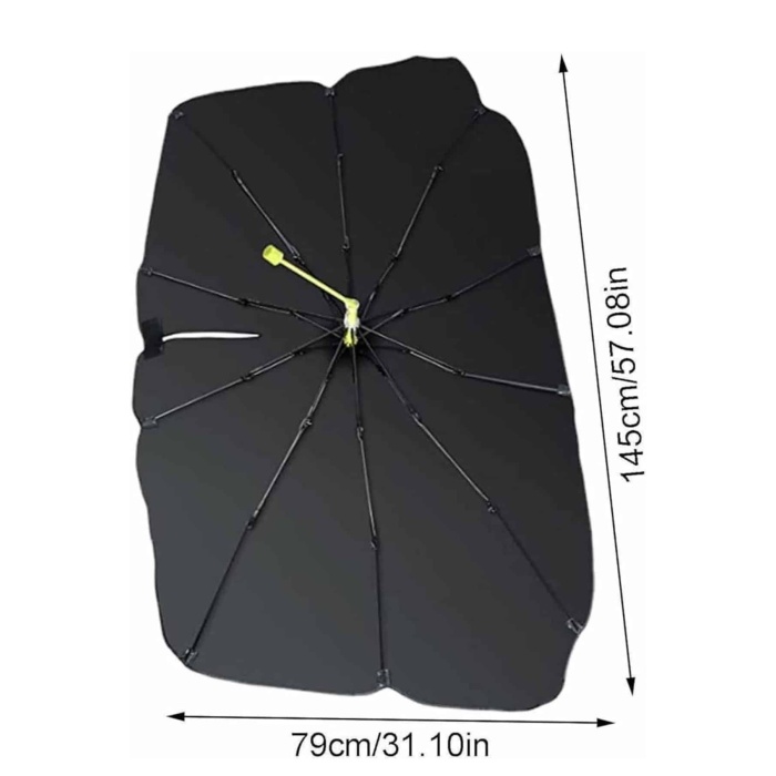 Taşınabilir Oto Cam Güneşliği Katlanabilir Tüm Araçlara Uyumlu Güneş Gölge Koruyucu